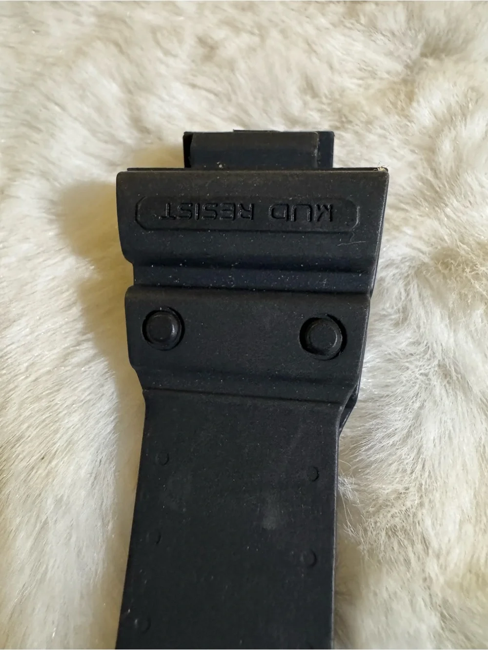 Replacement Black Rubber Watch Strap for Men G-Shock GA-100, GX-56